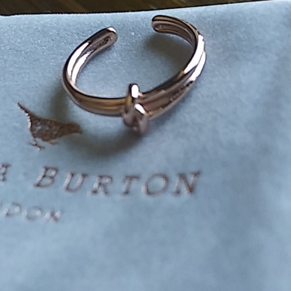 Olivia Burton Rose Gold Plated Forget Me Knot Ring - Picture 2 of 5